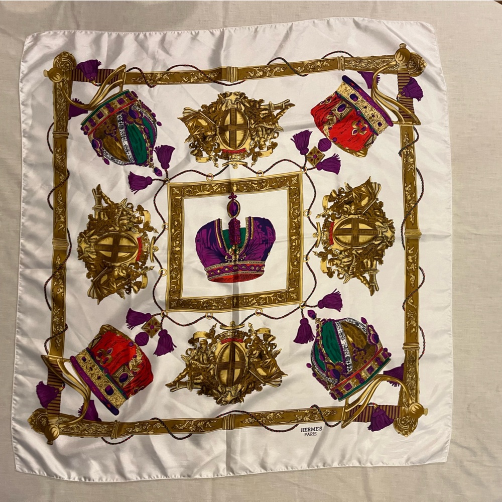 Hermes Silk Scarf